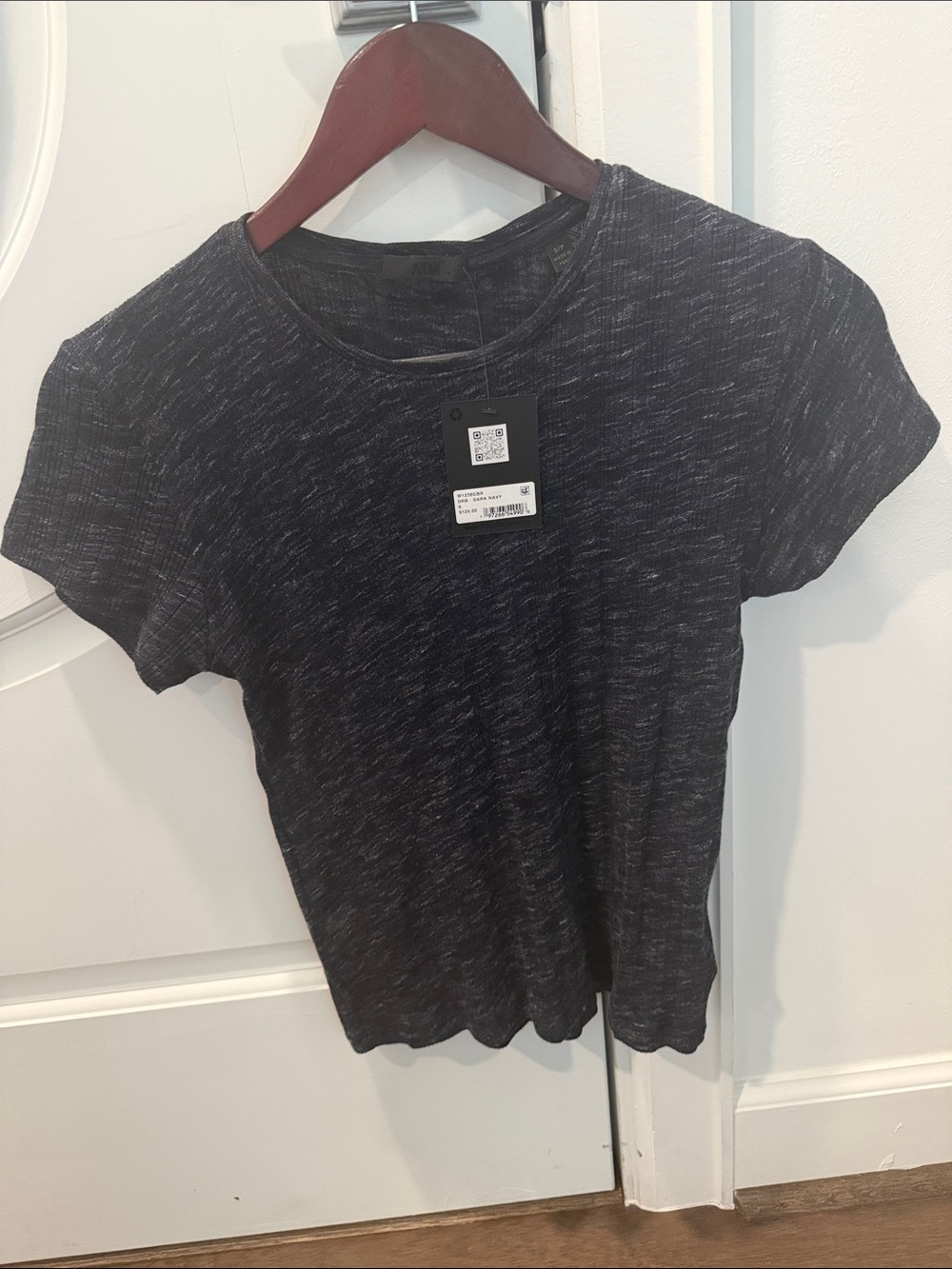 Women's Charcoal Heather Crewneck Tee